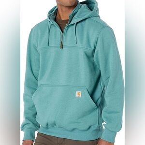 Carhartt Men’s Rain Defender Loose fit. Heavyweight quarter-zip sweatshirt